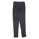 LEVI'S Mile High Premium Womens Jeans Black Slim Skinny W25 L27