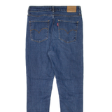 LEVI'S 721 High Rise BIG E Womens Jeans Blue Slim Skinny W28 L28