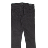 LEVI'S Womens Jeans Black Slim Skinny W27 L27