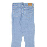 LEVI'S 721 High Rise Premium Womens Jeans Blue Slim Skinny Stone Wash W25 L28