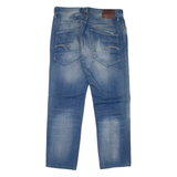 G-STAR RAW Mens Jeans Blue Regular Straight Stone Wash W33 L27