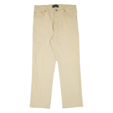 ZERBERUS Mens Jeans Beige Regular Straight W31 L28
