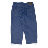 LEVI'S Line 8 Cropped Mens Jeans Blue Loose Tapered W33 L22