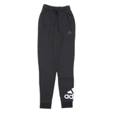 ADIDAS Womens Joggers Black Tapered XS W20 L29