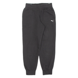 PUMA Womens Joggers Black Tapered XS W25 L27