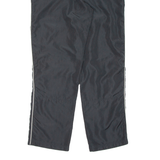 REEBOK Mens Track Pants Black Straight L W32 L31