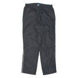 REEBOK Mens Track Pants Black Straight L W32 L31