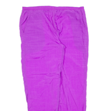 VICTORY TEAM Lined Womens Track Pants Purple Tapered L W38 L32