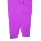 VICTORY TEAM Lined Womens Track Pants Purple Tapered L W38 L32