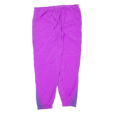 VICTORY TEAM Lined Womens Track Pants Purple Tapered L W38 L32