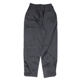 RUKKA Mens Rain Trousers Black Nylon Wide-Leg S W25 L28