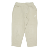 PUMA Womens Joggers Beige Straight M W26 L24