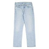 LEVI'S 514 Jeans Mens Blue Slim Straight Stone Wash W30 L32