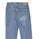 LEVI'S 550 Jeans Mens Blue Relaxed Tapered Stone Wash W38 L32