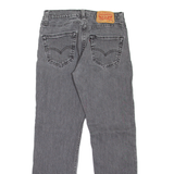 LEVI'S 511 Jeans Mens Grey Slim Straight W26 L30