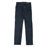 LEVI'S 511 Jeans Mens Black Slim Straight W27 L29