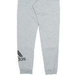 ADIDAS Mens Joggers Grey Tapered S W28 L31
