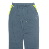 PUMA Mens Joggers Blue Tapered M W30 L30