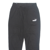 PUMA Mens Joggers Black Tapered XS W27 L27