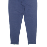 ADIDAS Mens Joggers Blue Tapered S W24 L27