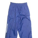 NIKE Mens Rain Trousers Blue Nylon Straight 2XL W33 L32
