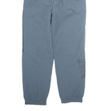 ADIDAS Mesh Lined Mens Track Pants Blue Tapered S W27 L33