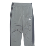 ADIDAS Mens Track Pants Grey Tapered S W27 L30