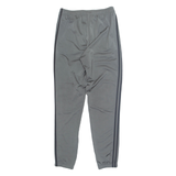 ADIDAS Mens Track Pants Grey Tapered S W27 L30