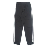 ADIDAS Primegreen Mens Track Pants Black Tapered S W26 L30