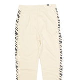 PUMA Womens Joggers Beige Tapered S W28 L27