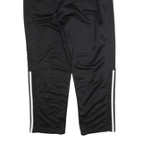 ADIDAS Mens Sweatpants Black Straight L W38 L30
