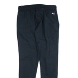 PUMA Womens Joggers Blue Tapered L W34 L31