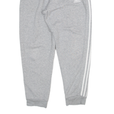 PUMA Womens Joggers Grey Tapered L W32 L29