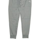 PUMA Mens Joggers Grey Tapered M W30 L29