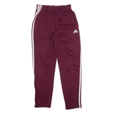 ADIDAS Womens Sweatpants Maroon Straight S W26 L28