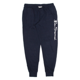 BENCH Womens Joggers Blue Tapered M W34 L30