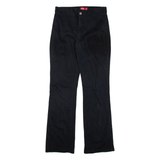 DICKIES Workwear Womens Trousers Black Slim Bootcut W28 L30