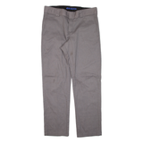 DICKIES Workwear Mens Trousers Grey Slim Tapered W33 L30