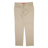DICKIES Workwear Mens Trousers Beige Slim Tapered W32 L30