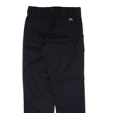 DICKIES Workwear Mens Trousers Black Slim Tapered W29 L30