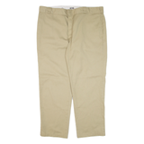 DICKIES 874 Workwear Mens Trousers Beige Regular Straight W42 L30