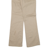 DICKIES Workwear Womens Trousers Beige Slim Bootcut W28 L30