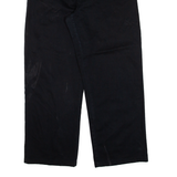 DICKIES Workwear Womens Trousers Black Loose Straight W32 L37