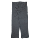 DICKIES Workwear Mens Trousers Blue Slim Straight W30 L30