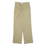 DICKIES 874 Workwear Mens Trousers Beige Regular Straight W28 L30