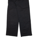 DICKIES Double-knee Workwear Mens Trousers Black Loose Straight W26 L30