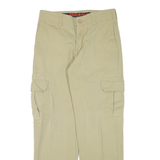 DICKIES Cargo Workwear Mens Trousers Beige Regular Straight W30 L30