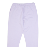 KARL KANI Womens Joggers Purple Tapered L W33 L30