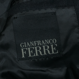 GIANFRANCO FERRE Mens Blazer Jacket Grey Knit S