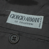 GIORGIO ARMANI Mens Blazer Jacket Green Knit Wool L